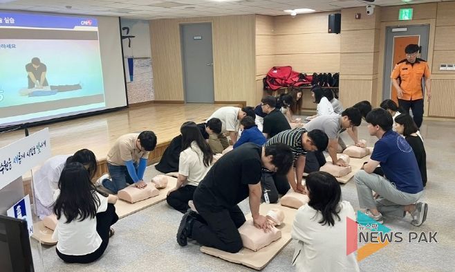 수원시 팔달구, 새빛 안전 지킴이 교육 실시