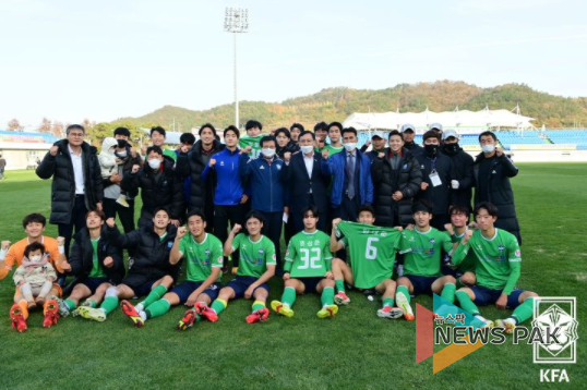 목포, 경주와 1-1 무승부...PO 2R 진출