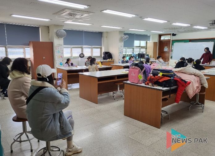 용인이동초등학교, 함께 배우고 나누는 방과후학교 공개수업
