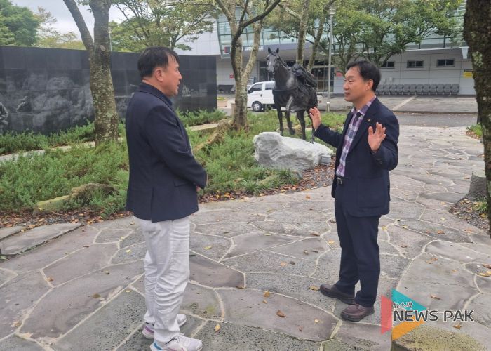 윤종영 의원, “군마 레클리스 기념행사, 경기도-제주-마사회 협력 통해 전국적 상징사업으로 발전시켜야”