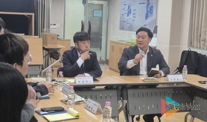 경기도의회 고준호 의원 서울시 현장 방문