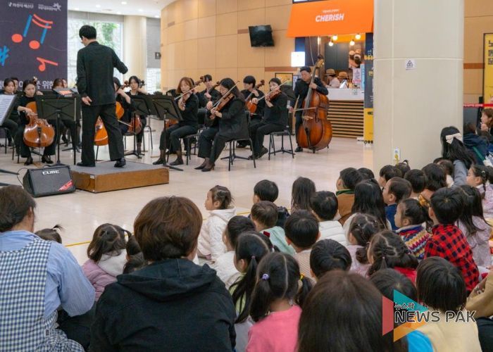 로비콘서트 <엄마와 아기를 위한 오케스트라>