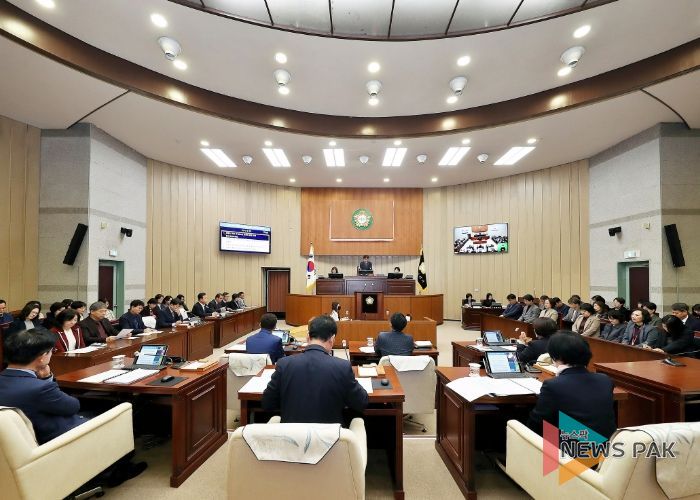 의왕시의회,  제315회 임시회 의사 일정 마무리