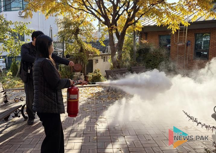 수원시 장안구 연무동, 화재 대응 역량 강화 위한 합동 소방훈련