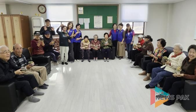 수원시 영통구 매탄4동 바르게살기운동위원회 세 번째 경로당 방문 !!