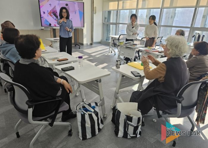 ‘마음치유, 봄처럼 기억치유’ 미술 활동