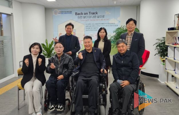 경기도의회 황세주 의원, 대전 사회복귀홈 현장 방문