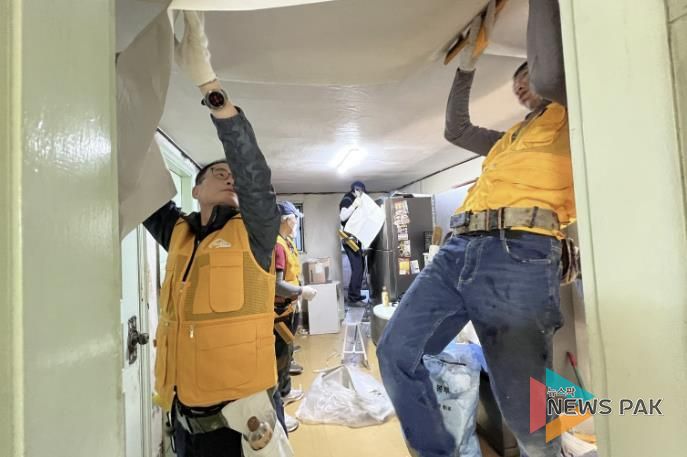 수정인테리어 기술전문학원, 수원시 장안구 조원1동 취약계층 위한 무료 도배 봉사