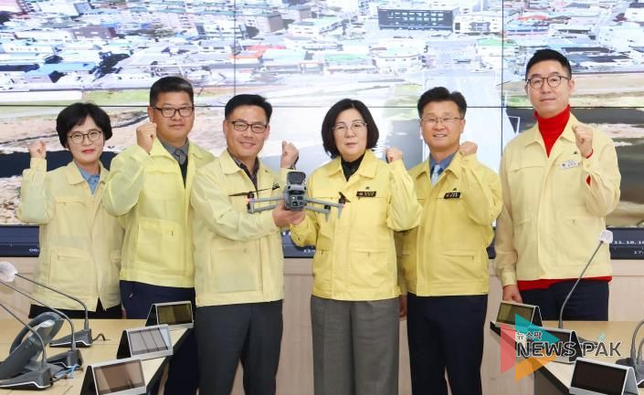 안성시, 재난 안전 드론 영상 관제시스템 본격 가동