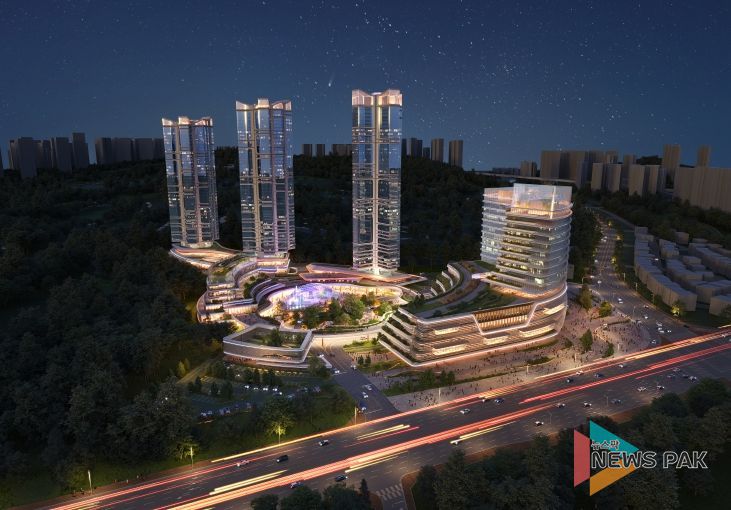 대규모 종합병원(고려대학교 의료원) 조감도