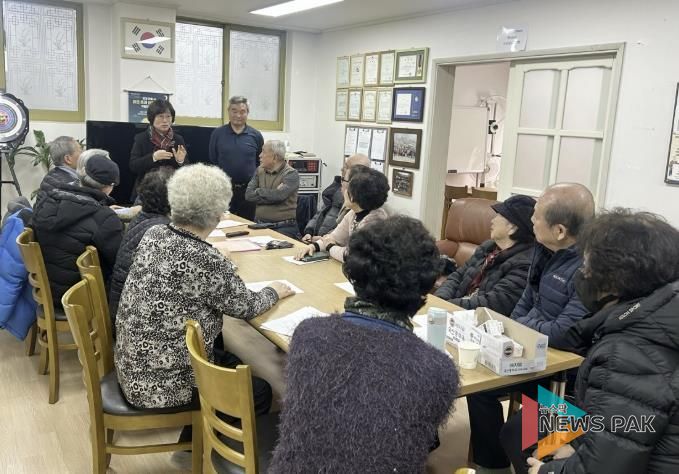 수원시 장안구 정자3동, 한파 대비 경로당 안전 점검 및 어르신 안부 확인