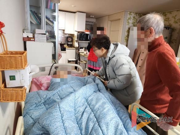 오산시 대원2동, 한파 대비 위기이웃 가정방문 실시