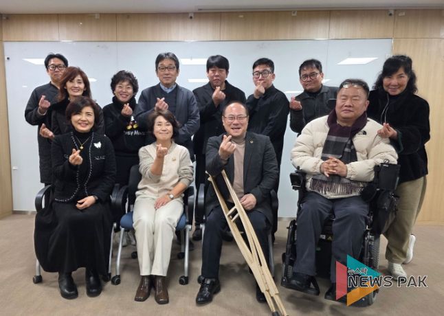 박재용 의원, 장애인 위생·건강·감정 케어서비스 저변 확대 논의