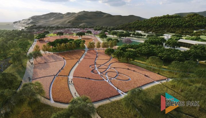 연천 세계평화정원 조성 사업 조감도