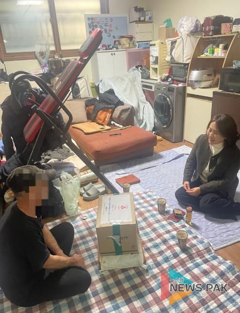 오산시 세마동, 겨울철 한파 대비 복지사각지대 가정 방문 실시