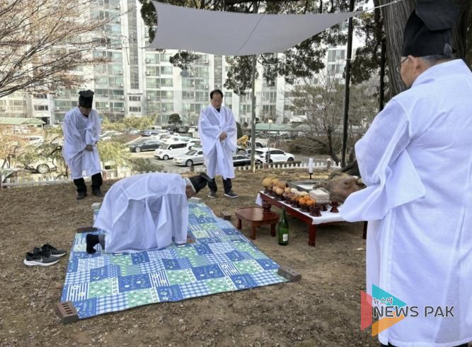 시흥시 하중동 관곡마을, 주민 안녕 기원 전통 당제 봉행