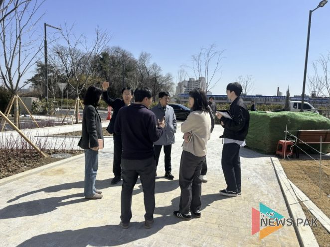 고호 수원권선구청장, 23일 개청 앞둔 서둔동 행정복지센터 신축 현장 최종 점검