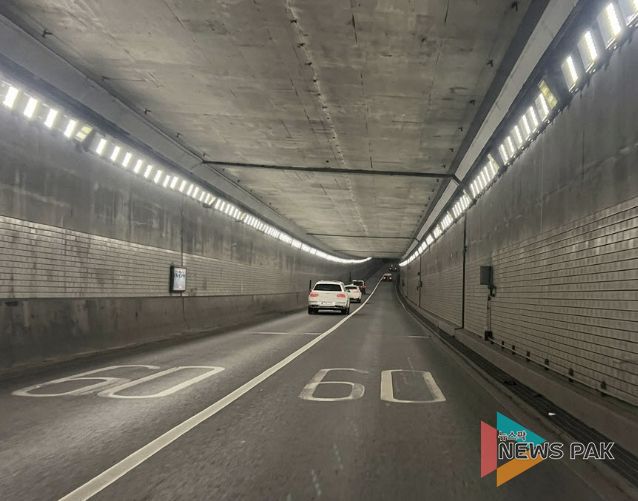 수지구 지하차도 등기구 교체