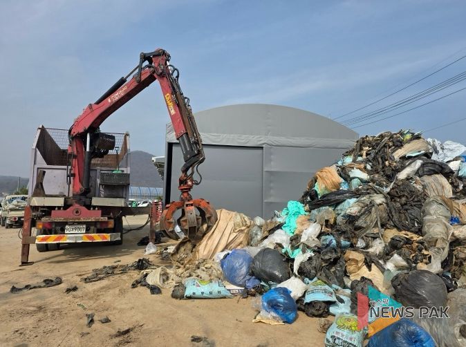 안성시 양성면 새마을회, 폐자원 모으기 행사 실시