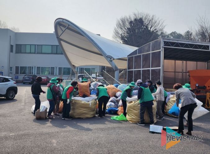 안성시, 사랑을 나누는 헌옷 수거 행사