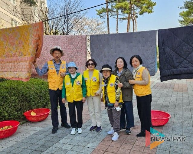 고양시 원신동 적십자봉사회, 이웃 위한 '빨래 봉사' 실시